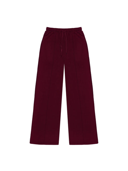 Women Drawstring High Waist Straight Leg Pants, Fashion Casual Pocket Trouser for Daily Wear, Ladies Bottom For All Season, Womenswear Basic Comfy Going Out Solid Color Sweatpant