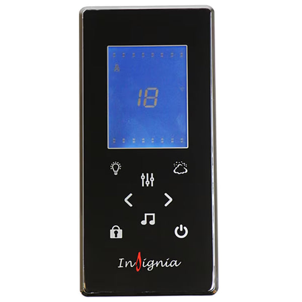 Insignia Diamond 1400 X 900 Steam Shower in Chrome
