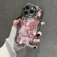 1 Cute and Stylish Thick Shockproof Phone Case, Electroplated Cream Soft Cover Suitable for Various iPhone Models Including 17/16/15/14/13/12 Cases/11 Pro Max/Plus/X/8/7- Popular Birthday Gift Business Present Durable Anti-Stain Anti-Fingerprint,