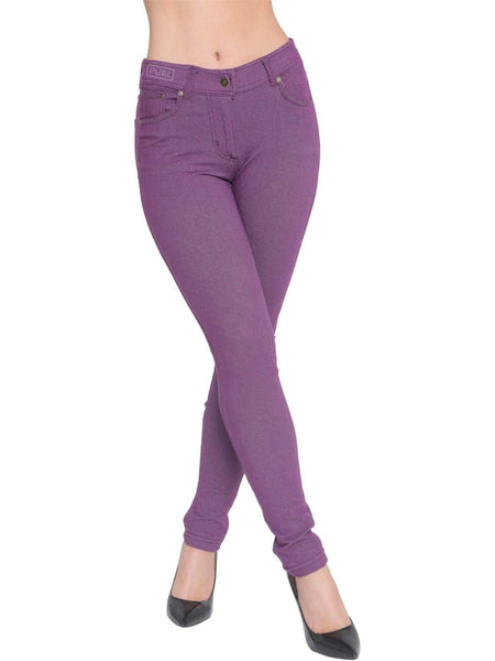 Women’s High-Waisted Stretch Jeans LOOK Jeggings Slim Fit Skinny Denim Trousers – Comfortable, Soft, Pull-On Elastic Waist Pants for Shaping Body Contour, Casual Everyday Wear, Lightweight, Breathable, Stretchy Jean Leggings, Fashion Essentials, Slimming