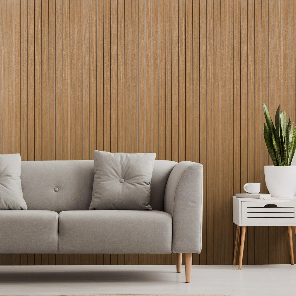 Self-Adhesive Wood Effect Wallpaper 3D Wood Panel Vinyl Wrap Peel and Stick Waterproof Sticky Back Plastic for Walls Furniture Cabinets 40cm x 300cm