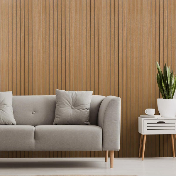Self-Adhesive Wood Effect Wallpaper 3D Wood Panel Vinyl Wrap Peel and Stick Waterproof Sticky Back Plastic for Walls Furniture Cabinets 40cm x 300cm