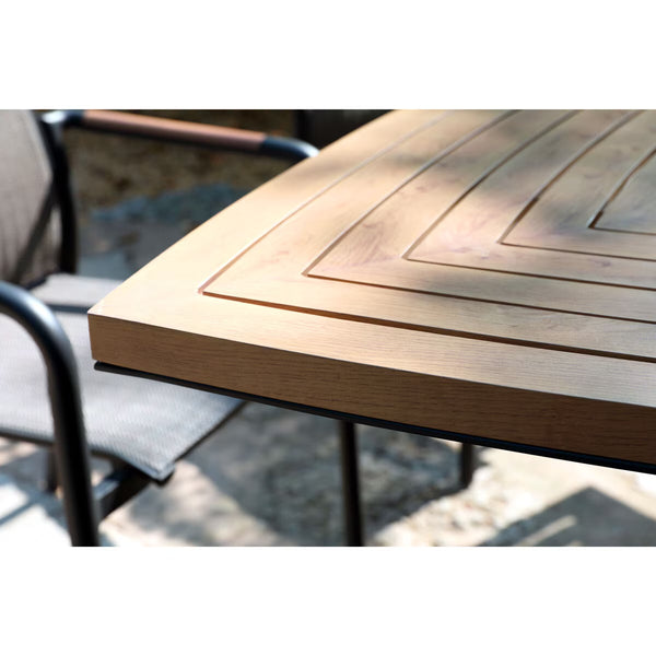 Pro Loisirs Ferrone 7 Piece Triangular Sling Dining Patio Set