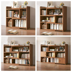 Expandable Desktop Bookcase, Freestanding Multi-layer Bookshelves, Adjustable Width Bookshelf Book Shelf Storage Unit, Multifunctional Storage Rack Book Shelf for Home Office Storage Organization