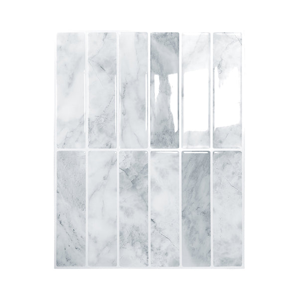 10 Sheets 1mm Thickness Tiles Self Adhesive Wall Tiles, Tile Stickers for Kitchen & Bathroom, Stick on Tiles, Peel and Stick splashback 29cm x 22.9cm