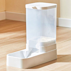 Pet Feeder Pets Food Feeder and Waterer Set 3.8L 2.1kg, 29*13.5*28.5cm, Travel Supply Feeder and Water Dispenser for Dogs Cats Pets Animals