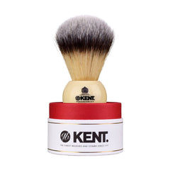 Kent Large Synthetic Shaving Brush, Ivory White