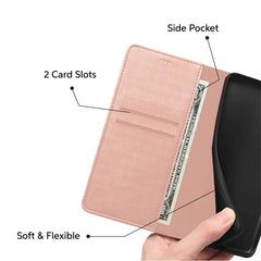 Luxury Case for iPhone 16 Pro Max Plus, 15 Pro Max Plus, 14 Pro Max Plus, 13 Pro Max mini, 12 Pro Max Mini, 11 Pro Max XS MAX XS X SE 8 Plus 7 Plus 6 6S PlusLeather Phone Case Cover, PU Faux Leather Wallet Book Folio Flip Magnetic Shockproof Case with Car