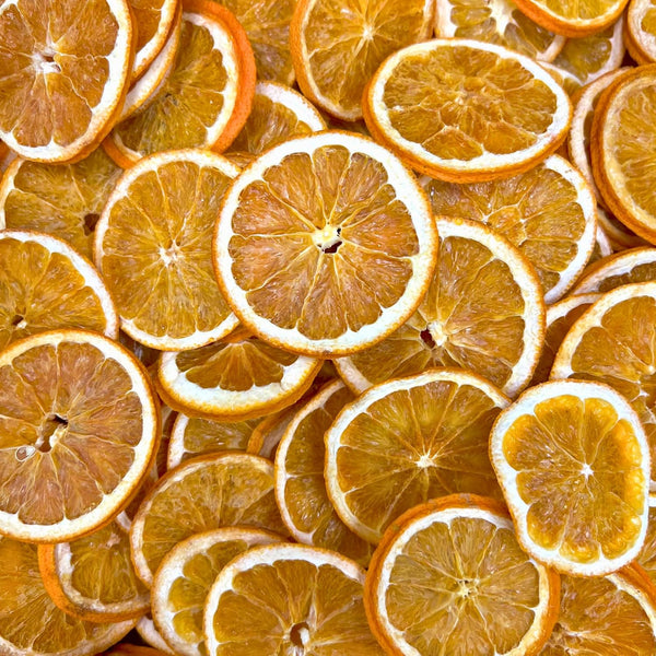 Dehydrated Dried Orange Slices Wheels | Approx 17+ Slices | 100% Natural | Sugar Free | Gluten Free | Dehydrated Orange Wheels for Cocktails, Garnishes, Deserts | Fruit Slice | 1.76 OZ | 50 Grams