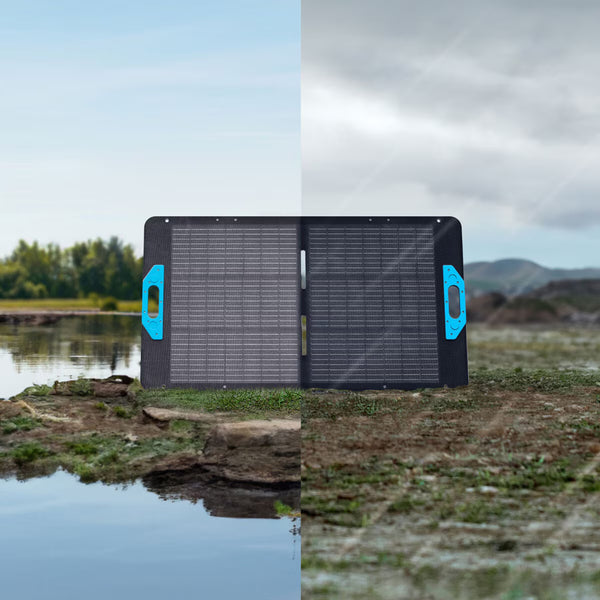 Anker C300X AC Portable Power Station 288Wh & 100W Anker Solix Foldable Solar Panel