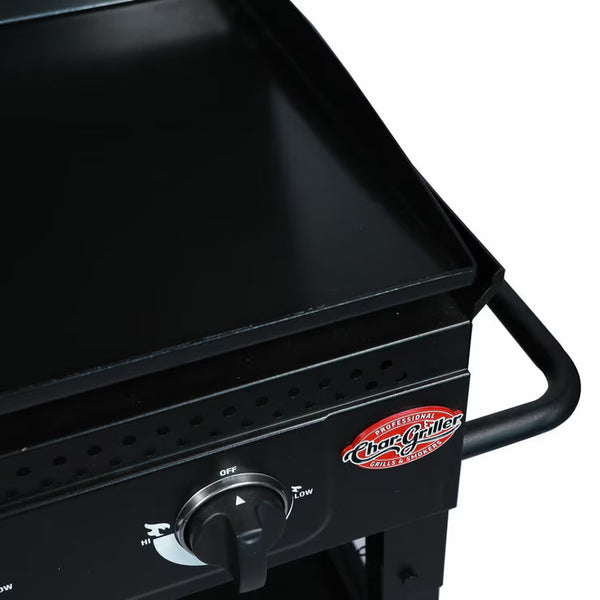 Char-Griller 3 Burner Flat Iron Gas Griddle Plancha BBQ