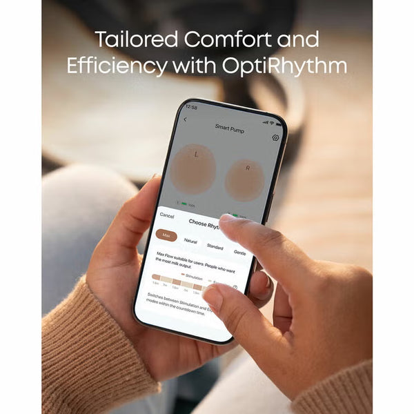 Eufy S1 Pro Heated Electric Breast Pump with Charging Case & Replacement Accessories