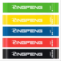 Different Resistance Bands Yoga Band Fitness Exercise Training Hip Tension Band Leg Squat Dance Elastic Loop Stretch Band