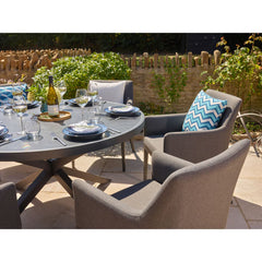 Bramblecrest St Lucia 7 Piece Upholstered Dining Set