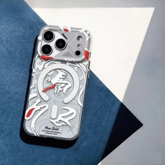 Phone Case: Limited-edition Graffiti Phone Case for The Year of The Horse, Compatible with The iPhone 17 Pro Max, Featuring A Shock-resistant Design, A Stylish Magnetic Attachment and Support for Wireless Charging
