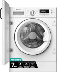 Hisense 1Q Series WF1Q8041BW Freestanding 8 KG Front Load Washing Durable Inverter Machine, Steam Wash, Quick Wash, 15 Washing Programs 1400 RPM White - Energy Rating A