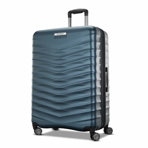 Samsonite Precision DLX 2 Piece Hardside Expandable Spinner Luggage Set in Lagoon Blue