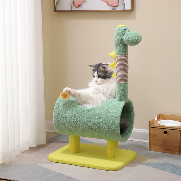 Lovely Design Cat Tree, Cat Scratching Post, Cat Nest, Multifunctional and Practical Cat Supplies for Cat'S Entertainment, Rest and Sleep. Two Styles Will Be Loved By Your Cat