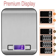 5kg Digital LCD Electronic Kitchen Cooking Food Weighing for Home and Professional Use