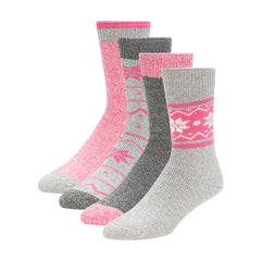 Weatherproof Ladies Thermal Sock 4 Pack in 3 Colors