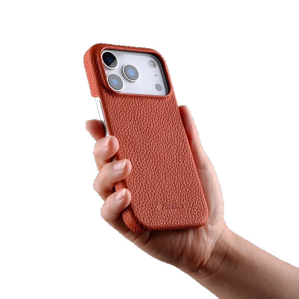 Phone Case - High-Quality Leather Case Designed for The for Iphone 17 Pro Max Featuring Magnetic Support, Also Compatible with The for Iphone 16 Pro, Providing a Sturdy Cover