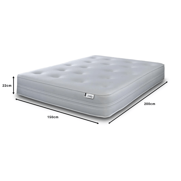Hybrid Tufted Extra Deep Memory Foam with Open Coil Spring Mattress