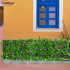 Expandable Fence Screen, Garden Fencing Use Artificial Hedge Screen Extend Garden Grid Board with , Garden Fence Screen, Fence Privacy Screen for Backyard Patio Wall Decoration