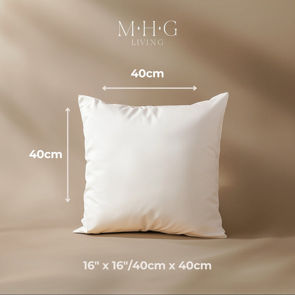 Duck Feather Cushion Inner Pads, Pack of 2 – 100% Cotton Cover – Hotel Quality Pillow Inserts for Sofa, Bed & Home Decor