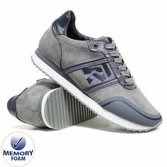 Mens Memory Foam Trainers New Casual Grip Sole Walking Driving Sports Gym Shoes