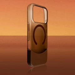 Phone Case - Elegant Split Hard Matte Design for Pro Models 17, 16, 15, 14, And 13, Featuring Ultra-Thin Magnetic Protection