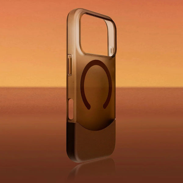 Phone Case - Elegant Split Hard Matte Design for Pro Models 17, 16, 15, 14, And 13, Featuring Ultra-Thin Magnetic Protection