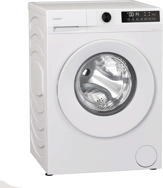 CANDY Quick Pro Washing Machine, 10Kg Wash, 1400 RPM, A-20 Energy Class, 16 Programmes, Pro Active Wash, Builtto Last, White-White, 55X60X85 Cm - GD 4108-80