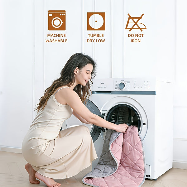 1pc Cooling Blanket Suitable for Hot Sleepers, Featuring a Double-Sided Design for a Cool Feel, Perfect for Lightweight And Soft Summer Sleep