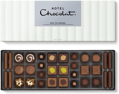 Hotel Chocolat Everything Sleekster Chocolate Gift Box. 355G. Milk, White and Dark Chocolates Ideal for Birthday, Thank You, Anniversary. Christmas 2025. Gifts for Her, Gifts for Men.