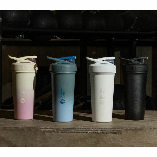 Blenderbottle Strada Stainless Steel Shaker Bottle, 740Ml, 2 Pack