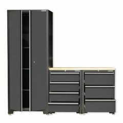 Hilka 24 Gauge Steel Starter 4 Piece Cabinet Set