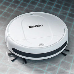 4 Motor Powerful Robot Vacuum and Mop Self Cleaning Station Uses Only Water for Strong Scrubbing and Suction