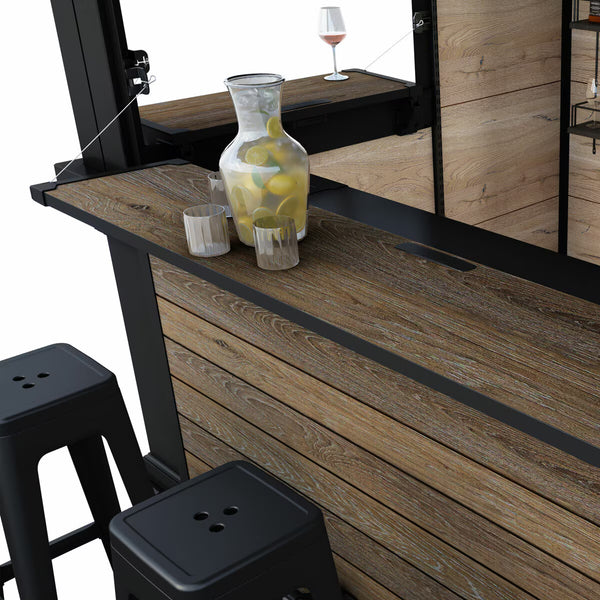 Keter Signature 9.1Ft X 6.8Ft (2.8 X 2.1M) Garden Bar Shed