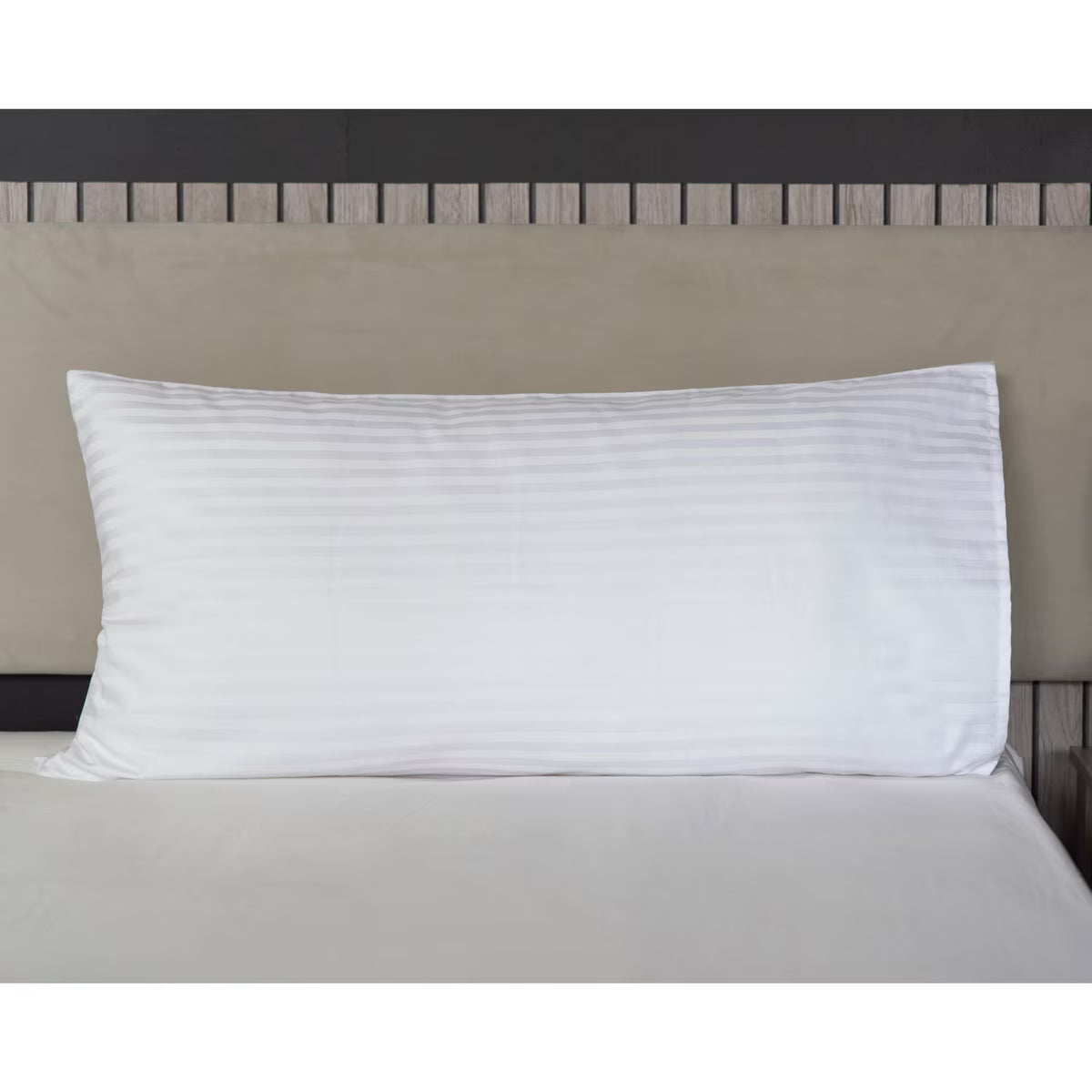 Hotel Suite 540 Thread Count Bolster King Size Pillowcase, 2 Pack, 50 X 90 Cm