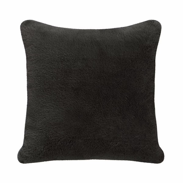 Mon Chateau Brown Faux Fur Cushion, 50 X 50 Cm