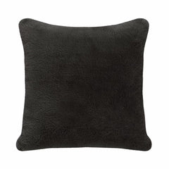 Mon Chateau Brown Faux Fur Cushion, 50 X 50 Cm