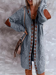 Rachel's Directional Women's Drawstring Hooded Cardigan