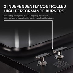 Everdure Force 2 Burner Gas Barbecue in Graphite