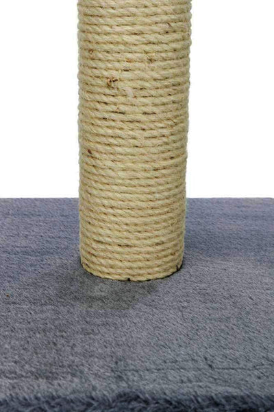 Cat Scratching Post 40cm Scratch Post Kitten Cat Tree Scratcher Sisal Pole Vertical Claw Scratching Tall Modern Design For Cats New