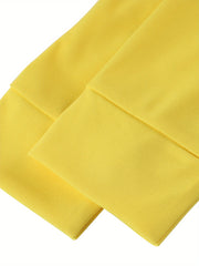 Female Cardigan Coat, Solid Color Long Sleeve Short Jacket Crop Tops for Spring Fall, Yellow/Purple/White/Black/Red