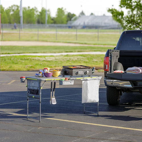 CORE 5FT Flexrail Outdoor Cook Table with Accessories