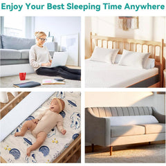 Full/Queen Size Bed Wedge Mattress Gap Filler Headboard Pillow to Fill the Gap Between Headboard and Mattress Supportive Foam Wedge with Washable Cover and Side Pocket