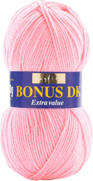 Sirdar Hayfield Bonus DK Double Knitting, White (961), 100G