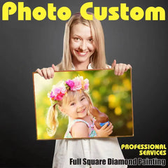 Photo Custom Diamond Painting Cross Stitch Full Square Picture of Rhinestone DIY Diamond Mosaic Diamond Embroidery Sale