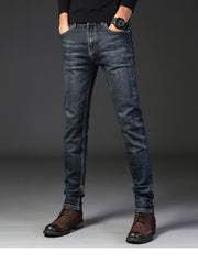 New Summer Men's Denim Business Pants for Men